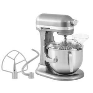 KitchenAid hõbedane mikser - 6,6 L - Bartscher