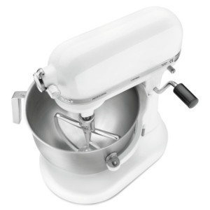 KitchenAid valge mikser - 6,9 L - Bartscher