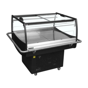 Külmik Klaasist Lükandkaanega - 105 L - TEFCOLD