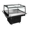 Külmik Klaasist Lükandkaanega - 105 L - TEFCOLD