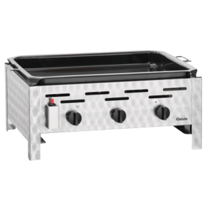 Grill Combiné à Gaz - 3 Brûleurs