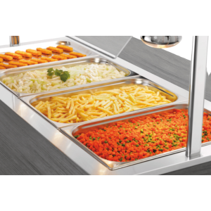 Chariot Buffet Chaud Enfant - 4 x GN 1/1