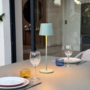 Kelly Olive LED Puutetundlik Laualamp Laadimisalusega - Komplekt 6 - Lumisky