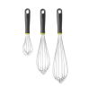 Fouet en Inox avec Manche en PP - L 250 mm