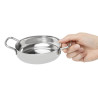 Roostevabast terasest taldrik Laua esitlemine 125 mm - Gastronoble