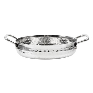 Plat Inox Martelé Laua Esitlus 150mm - Gastronoble