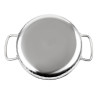 Plat Inox Martelé Laua Esitlus 150mm - Gastronoble