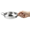 Plat Inox Martelé Laua Esitlus 150mm - Gastronoble