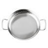 Plat Inox Haamriga Laua Esitlus 180mm - Gastronoble