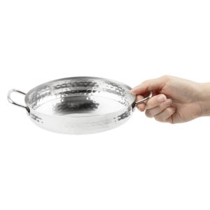 Plat Inox Haamriga Laua Esitlus 180mm - Gastronoble