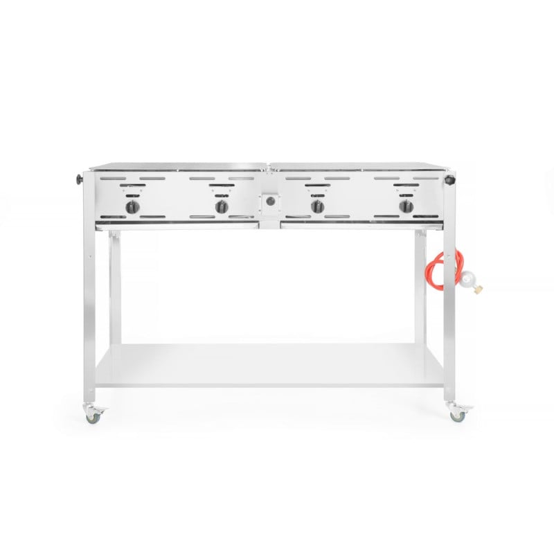 Kõrge mahutavusega gaasigrill Grill-Master Quattro - Kaubamärk HENDI Kõrge mahutavusega gaasigrill Grill-Master Quattro - Kaubamärk HENDI