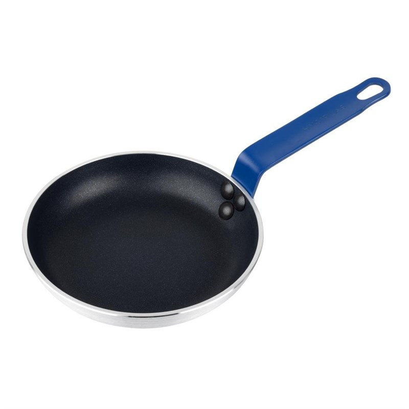 Tefloniga mittenakkuv alumiiniumist pann sinise käepidemega 20cm - Gastronoble Tefloniga mittenakkuv alumiiniumist pann sinise käepidemega 20cm - Gastronoble