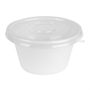 PET Fiesta taaskasutatavad kaaned 400/500 ml kaussidele - Komplekt 50 - Gastronoble