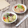 PET Fiesta taaskasutatavad kaaned Poke kaussidele 682 ja 909 ml - Komplekt 50 - Gastronoble