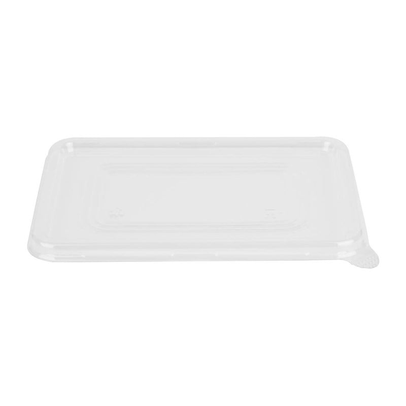PET Fiesta taaskasutatavad kaaned bagassi aluste jaoks - Komplekt 100 - Gastronoble PET Fiesta taaskasutatavad kaaned bagassi aluste jaoks - Komplekt 100 - Gastronoble