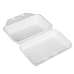 Compostable Bagasse Food Trays Fiesta 400x335mm - Pack of 200 - Fiesta Green