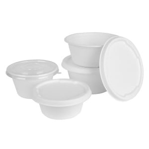 Bols en Bagasse Fiesta Compostable 900 ml - Lot de 50 - Gastronoble