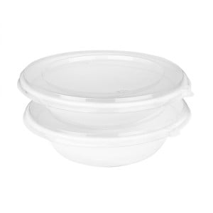 Compostable Bagasse Poke Bowls 909ml - Pack of 50 - Fiesta Green