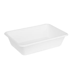 Komposteeritavad bagassist toidukonteinerid 650 ml - Komplekt 100 - Gastronoble