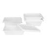 Komposteeritavad bagassist toidukonteinerid 650 ml - Komplekt 100 - Gastronoble