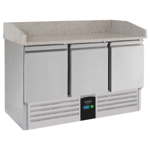 Pizza ettevalmistuslaud 3 uksega Energy Line - 400 L