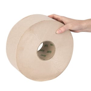 Jumbo Recycled Rolls 2 Ply 300m - Pack of 6 - Jantex
