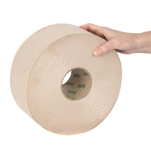 Rouleaux Jumbo Recyclé 2 Plis 300m - Lot de 6 - Jantex