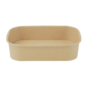 Barquettes Alimentaires Rectangulaires Recyclable 750 ml - Lot de 300 - Fiesta Green