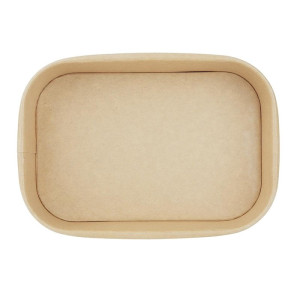 Barquettes Alimentaires Rectangulaires Recyclable 750 ml - Lot de 300 - Fiesta Green