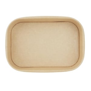 Rectangular Recyclable Food Trays 750 ml - Pack of 300 - Fiesta Green
