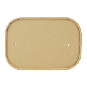 Paper Lids for Rectangular Trays - Pack of 300 - Fiesta