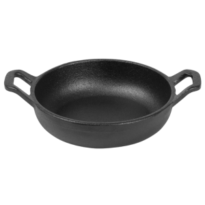 Ümmarguste Kõrvadega Malmpann - 120 mm