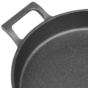 Ümmarguste Kõrvadega Malmpann - 200 mm