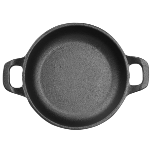 Ümmarguste Kõrvadega Malmpann - 120 mm