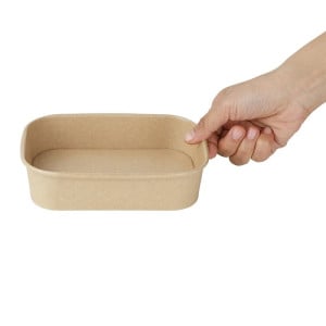 Barquettes Carrées Recyclable 1000 ml - Lot de 300 - Fiesta Green