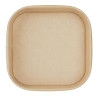 Recyclable Square Trays 1200 ml - Pack of 300 - Fiesta Green