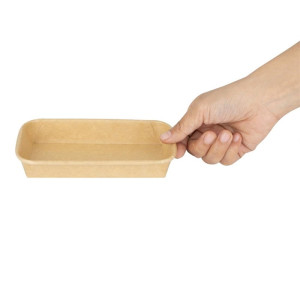 Barquettes à Sushi Recyclable 220 x 90 mm - Lot de 300 - Fiesta Green