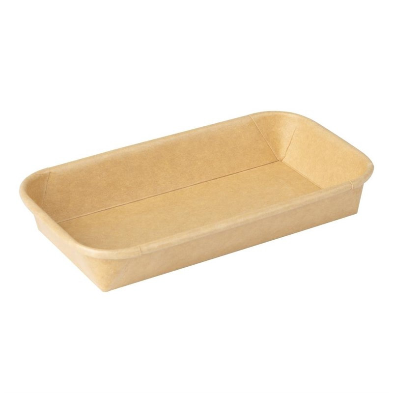 Barquettes à Sushi Recyclable 220 x 137 mm - Lot de 300 - Fiesta Green