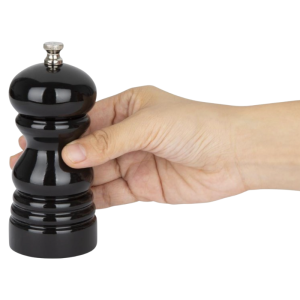 Black Wood Salt or Pepper Mill - 125 mm