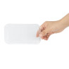 PET Lids Sushi Trays GEHX287 - Pack of 300 - Fiesta Green