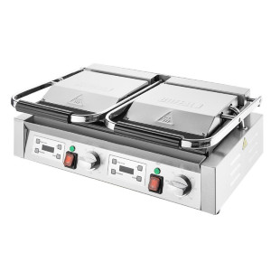 Grill Panini Double - Siledad ja soonilised plaadid - Buffalo