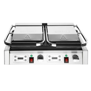 Grill Panini Double - Siledad ja soonilised plaadid - Buffalo