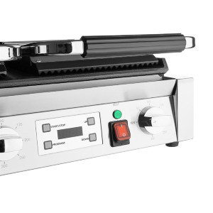 Grill Panini Double - Siledad ja soonilised plaadid - Buffalo