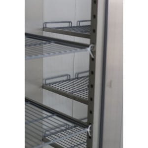 Positiivne külmkapp 1400 L Roostevaba teras GN 2/1 – 2 ust