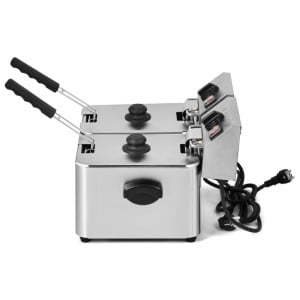 Professionaalne fritüür 2 x 4 L - Dynasteel
