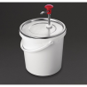 Distributeur de Sauce à Pompe 10L - Schneider - Fourniresto Distributeur de Sauce à Pompe 10L - Schneider - Fourniresto