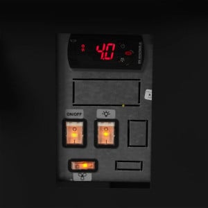 Supermarketi must külmik - 947 L - TEFCOLD