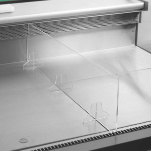 Alumise eraldaja supermarketite külmikule - TEFCOLD