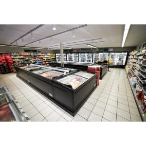 Külmik Sügavkülmik Kumer Klaaskaan - Valge - 584 L - TEFCOLD