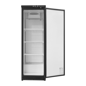 Positiivne külmkapp 400 L must 0/+8°C